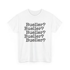 🎬📚 Bueller? Bueller? Unisex T-Shirt – Attendance Optional, Style Mandatory