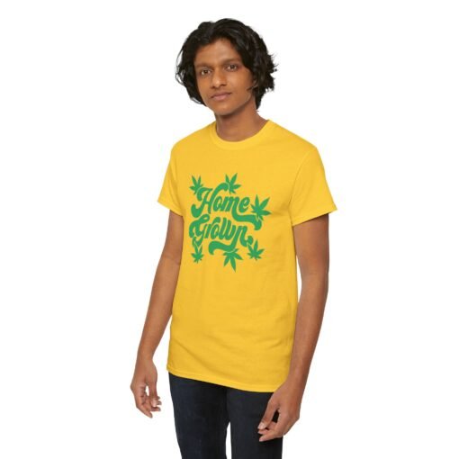 🌿🏡 Home Grown Unisex T-Shirt – Naturally Chill, Locally Lit - Image 6