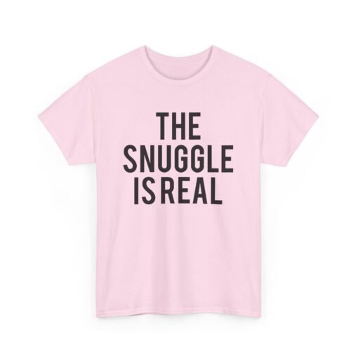 🧸💤 The Snuggle Is Real Unisex T-Shirt – Cozy Vibes Only