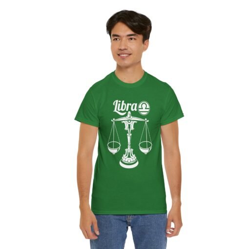 Balanced Vibes – Libra Zodiac Unisex Tee - Image 6