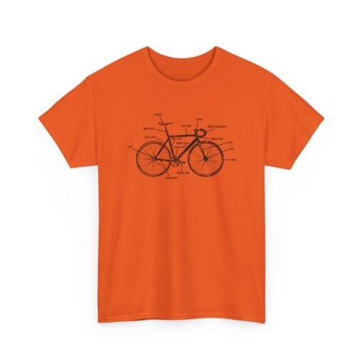 Know Your Bike Unisex T-Shirt – Two-Wheeled Anatomy Lesson - Image 12
