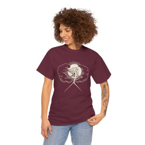 "Ancient of Days" Unisex T-Shirt – Timeless Visionary Art - Image 6
