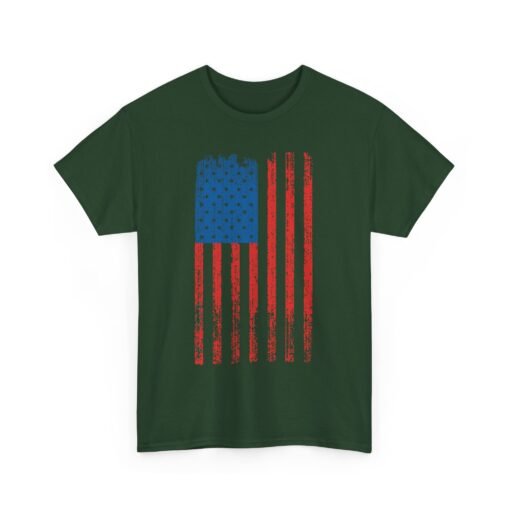 🇺🇸🖤 Distressed American Flag Unisex T-Shirt – Worn, Weathered, Proud - Image 15