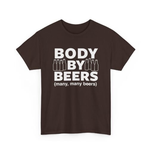 🍻💪 Body By Beers Unisex T-Shirt – Fueled by Foam & Fun - Image 13