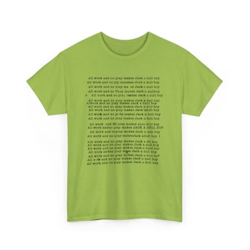 All Work No Play – The Shining-Inspired Unisex T-Shirt - Image 18