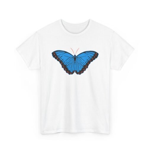 🦋💙 Blue Morpho Butterfly Unisex T-Shirt – Nature’s Radiance in Flight - Image 11