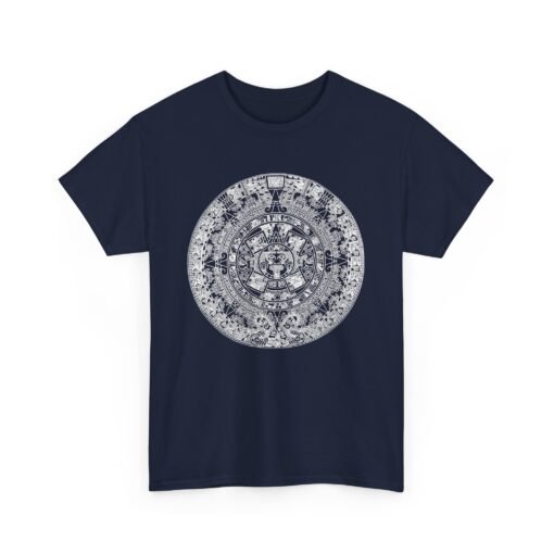 Aztec Calendar | Unisex | Heavy Cotton | T-Shirt | Mayan | Celestial | History - Image 13