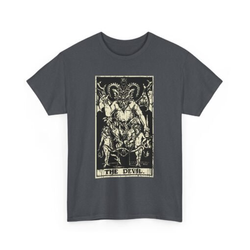 😈🃏 The Devil Tarot Card Unisex T-Shirt – Embrace the Shadows in Style - Image 17