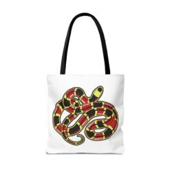 Curled Coral Snake Tote Bag – Wild Style On the Go