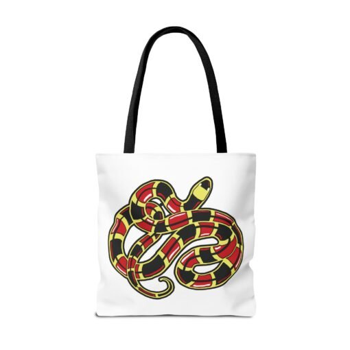 Curled Coral Snake Tote Bag – Wild Style On the Go