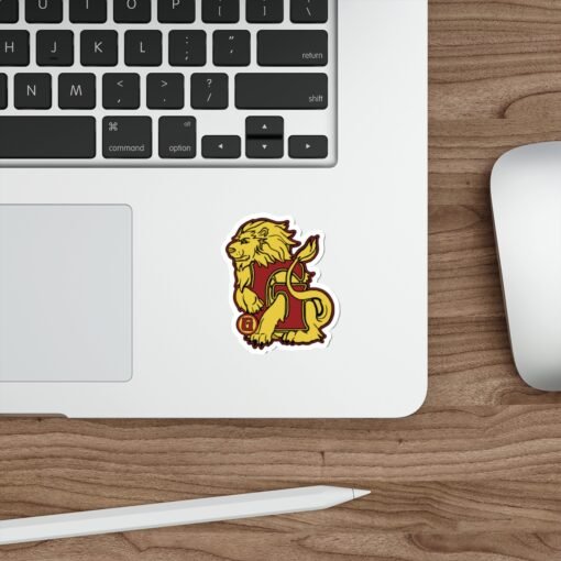 🦁 House of Lion Outdoor Sticker – Stick Your Courage Anywhere - Image 9
