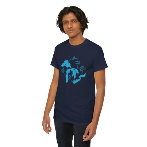 🌊👕 All Great Everything Unisex T-Shirt – Celebrate the Lakes, Label the Legends - Image 6