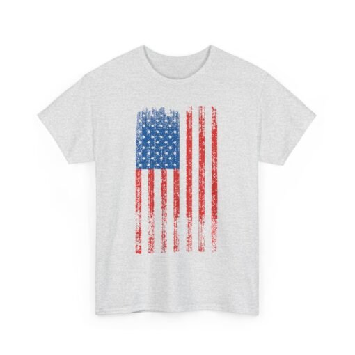 🇺🇸🖤 Distressed American Flag Unisex T-Shirt – Worn, Weathered, Proud - Image 11