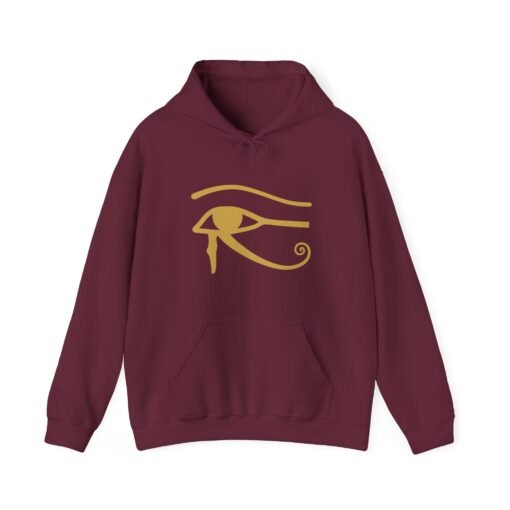Eye of Horus Unisex Hoodie – Ancient Protection Meets Modern Style - Image 17