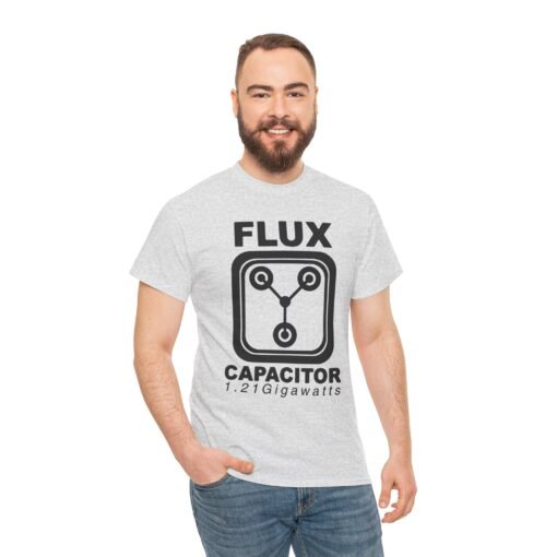 ⚡👕 Flux Capacitor Unisex T-Shirt – 1.21 Gigawatts of Style - Image 3