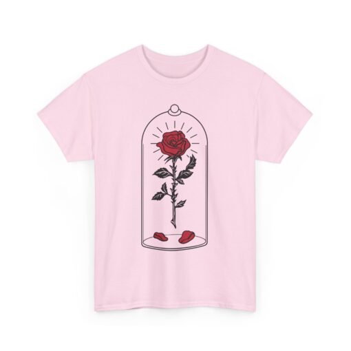 🌹✨ Enchanted Rose Unisex T-Shirt – Timeless Beauty, Captured in Glass - Image 20