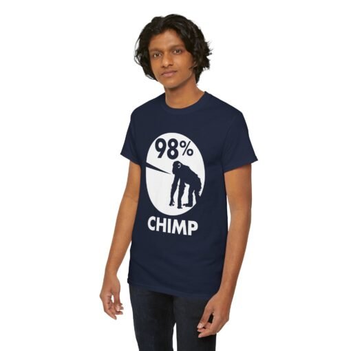 🐒🧬 98% Chimp Unisex T-Shirt – Embrace Your Inner Primate - Image 5