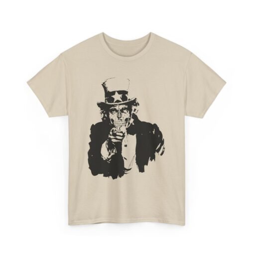 🧟‍♂️🇺🇸 Zombie Uncle Sam Unisex T-Shirt – He Wants Your Brains! - Image 12