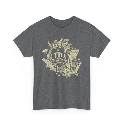⚡🔬 Thorium Unisex T-Shirt – The Elemental Avenger - Image 16