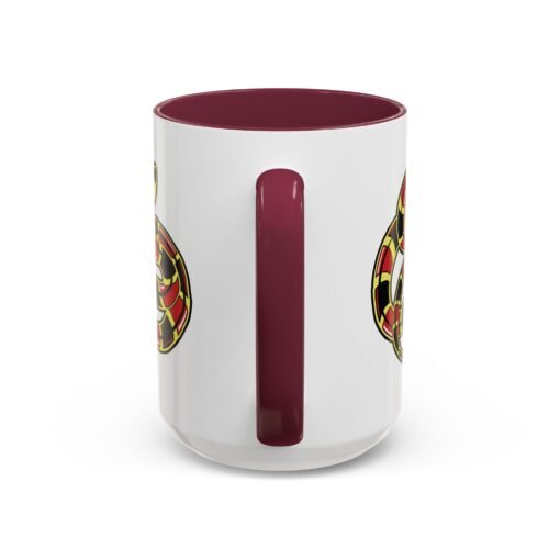 Curled Coral Snake Color Accent Mug – Bold & Wild - Image 19