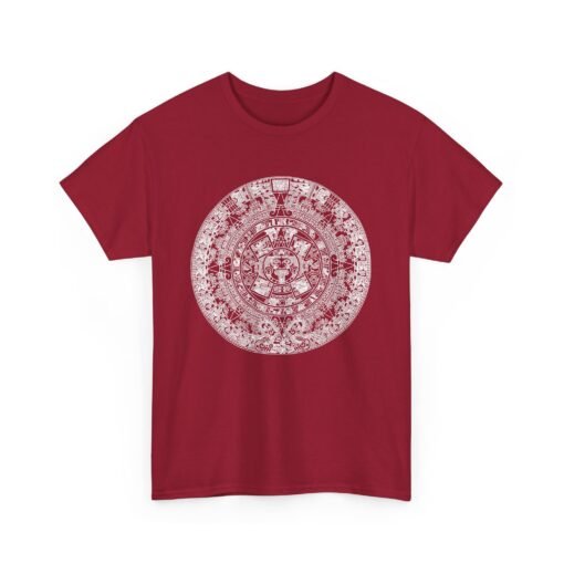 Aztec Calendar | Unisex | Heavy Cotton | T-Shirt | Mayan | Celestial | History - Image 18