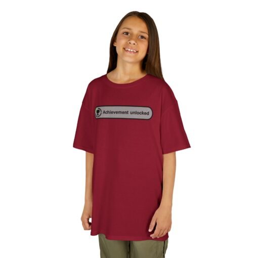 "Achievement Unlocked" Kids T-Shirt – Trophy Time! - Image 2