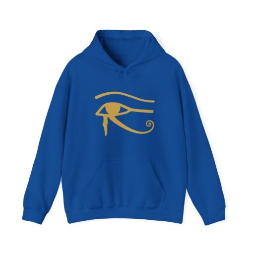 Eye of Horus Unisex Hoodie – Ancient Protection Meets Modern Style - Image 21