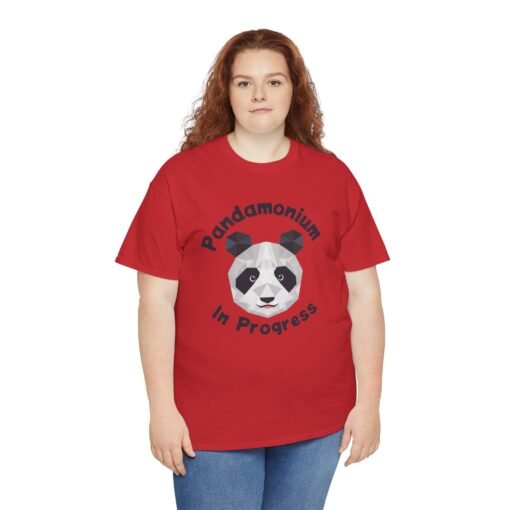 🐼💥 Pandamonium in Progress Unisex T-Shirt – Chaos Has Never Been Cuter - Image 5