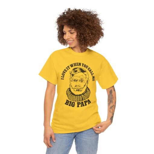 Big Papa Hemingway – Unisex T-Shirt - Image 2