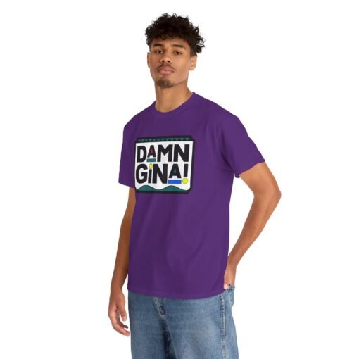Damn Gina! Unisex T-Shirt – ’90s Throwback Vibes - Image 4