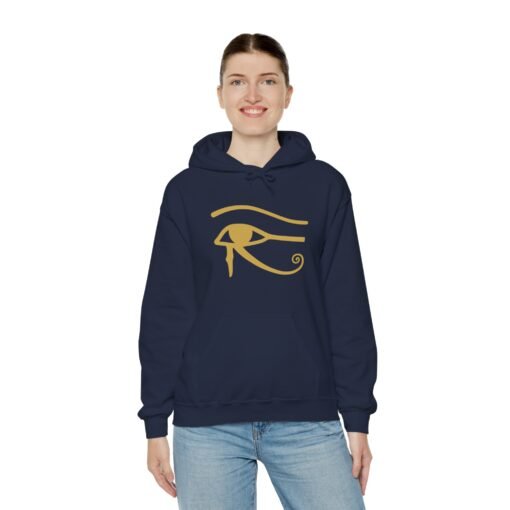 Eye of Horus Unisex Hoodie – Ancient Protection Meets Modern Style - Image 8