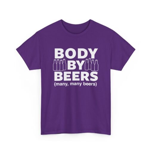 🍻💪 Body By Beers Unisex T-Shirt – Fueled by Foam & Fun - Image 19