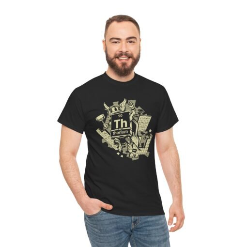 ⚡🔬 Thorium Unisex T-Shirt – The Elemental Avenger - Image 3