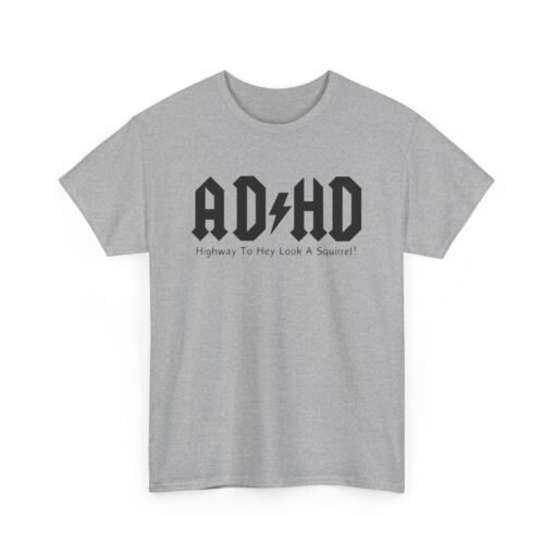 ⚡🐿️ ADHD Highway Unisex T-Shirt – Fast Lane to Distraction! - Image 12