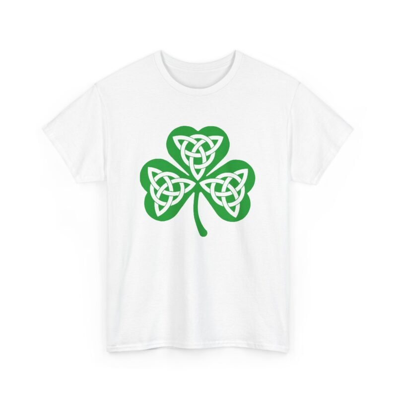 🍀 Celtic Knot Shamrock – Unisex T-Shirt