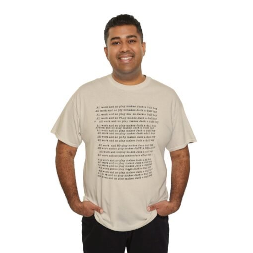 All Work No Play – The Shining-Inspired Unisex T-Shirt - Image 5