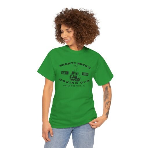 Mighty Mick’s Throwback Tee – Unisex Boxing Gym Shirt - Image 4