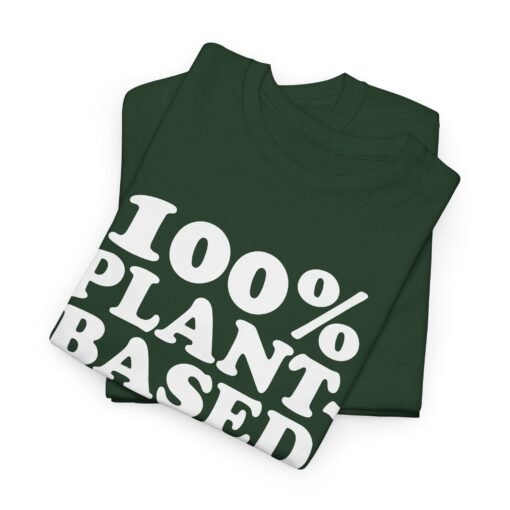 🌿💪 100% Plant Based Unisex T-Shirt – Powered by Plants, Styled for Everyone - Image 2