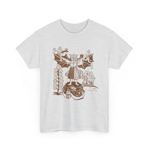 ⚗️📜 Medieval Alchemy Unisex T-Shirt – Ancient Wisdom, Timeless Style - Image 11