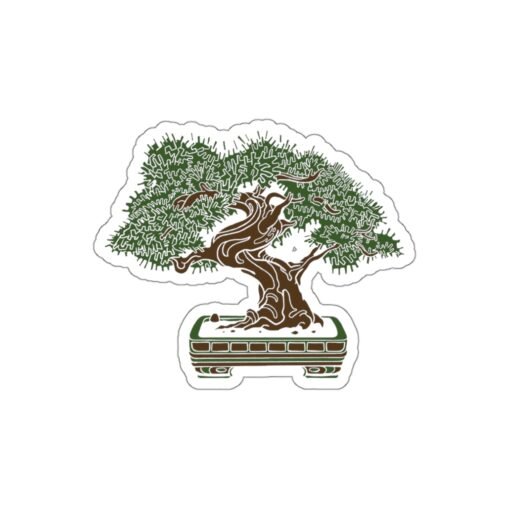 Bonsai Tree Outdoor Sticker – Nature in Miniature - Image 8
