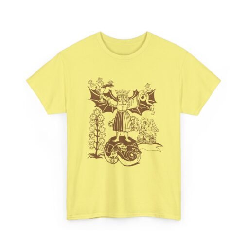 ⚗️📜 Medieval Alchemy Unisex T-Shirt – Ancient Wisdom, Timeless Style - Image 15