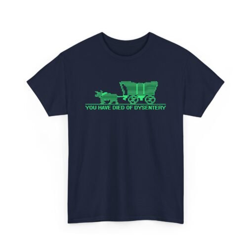 You Have Died of Dysentery – Unisex Retro Gamer T-Shirt - Image 13