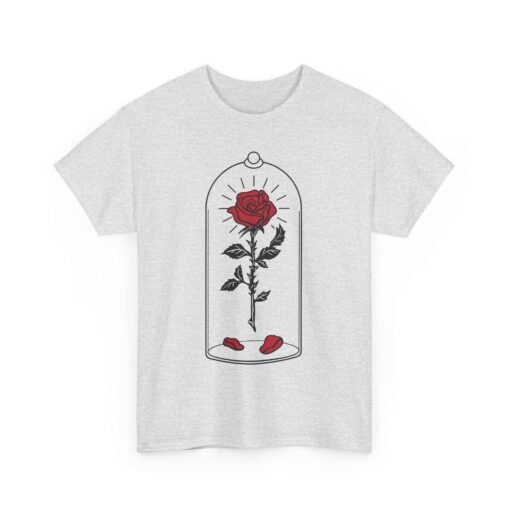 🌹✨ Enchanted Rose Unisex T-Shirt – Timeless Beauty, Captured in Glass - Image 12