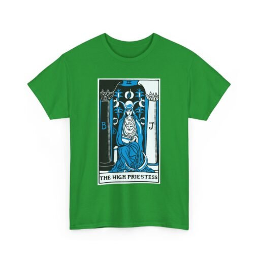 🌙🔮 The High Priestess Tarot Card Unisex T-Shirt – Channel Inner Wisdom - Image 14