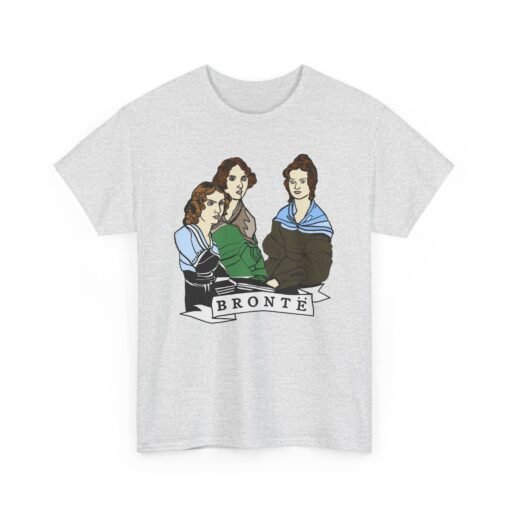 📚 Bronte Sisters Unisex T-Shirt – Gothic Queens of Classic Lit - Image 12
