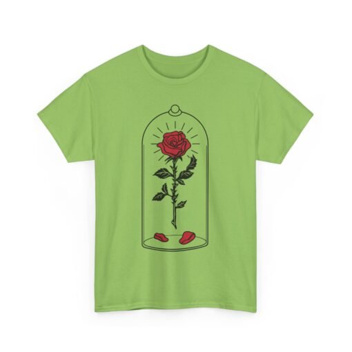 🌹✨ Enchanted Rose Unisex T-Shirt – Timeless Beauty, Captured in Glass - Image 18