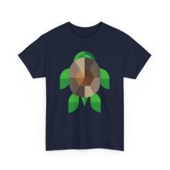 🐢🔷 Polygon Sea Turtle Unisex T-Shirt – Modern Geometry Meets Ocean Vibes