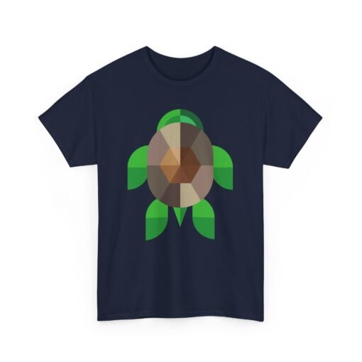 🐢🔷 Polygon Sea Turtle Unisex T-Shirt – Modern Geometry Meets Ocean Vibes