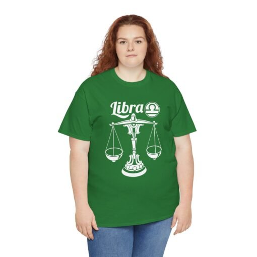 Balanced Vibes – Libra Zodiac Unisex Tee - Image 5