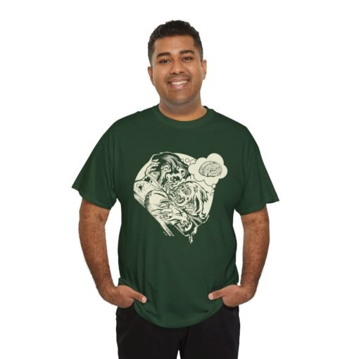 🧠💀 Zombie Love Unisex T-Shirt – Romance With a Side of Brains - Image 5